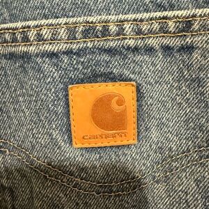 Carhartt Men's Straight Blue Jeans - Size 36x30